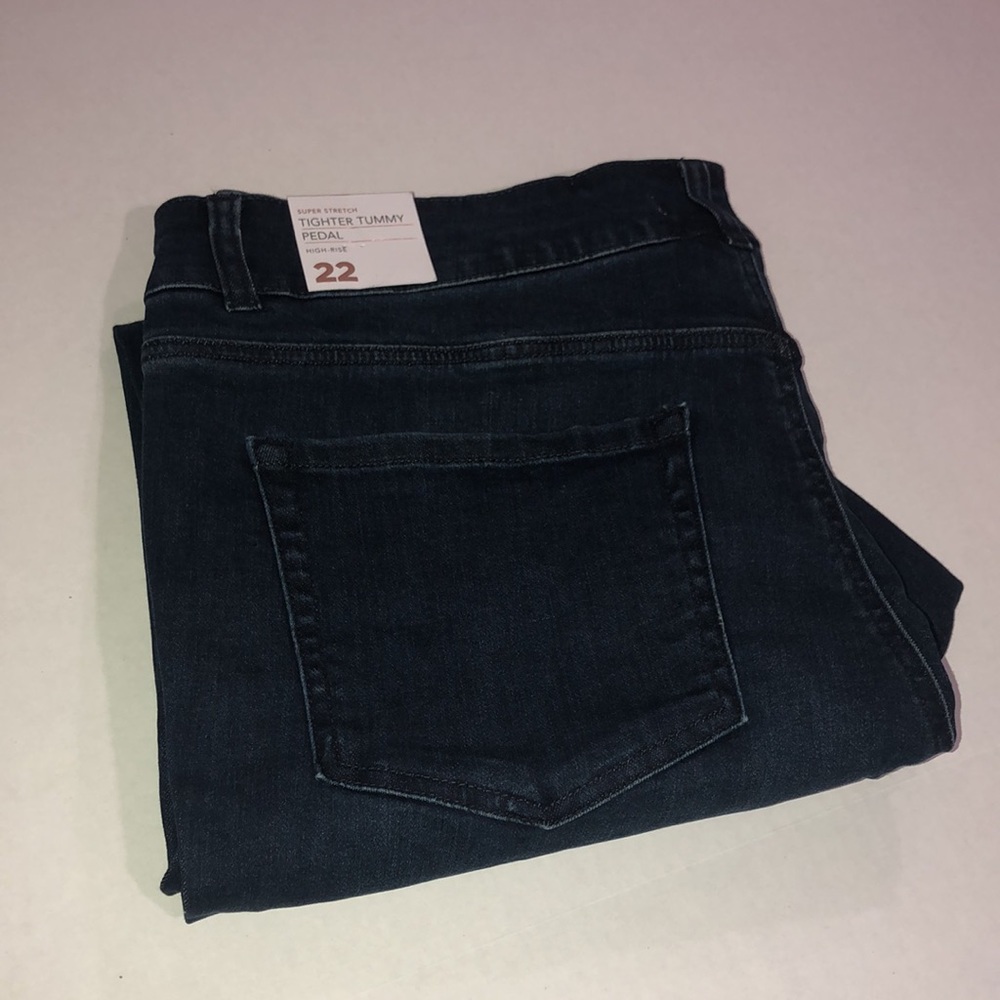 NWT: 22 Lane Bryant Super Stretch Tighter Tummy pedal High-Rise